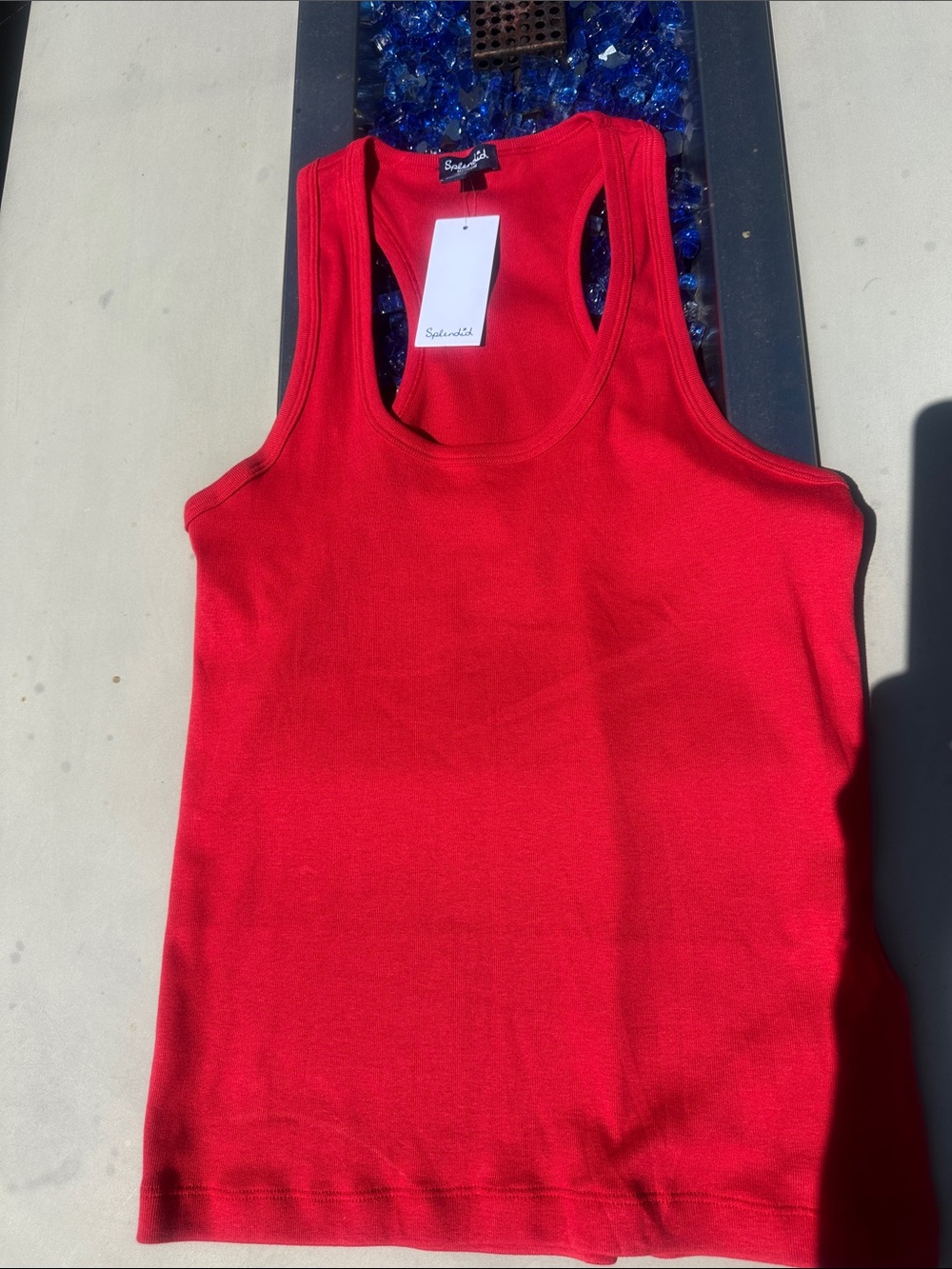 Spendid Red Tank Top